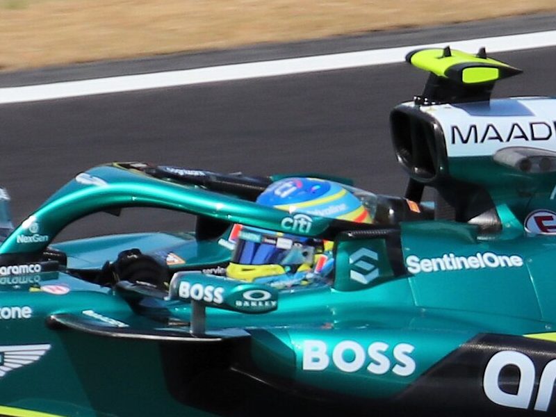 Photo of the Fernando Alonso 2025 season helmet