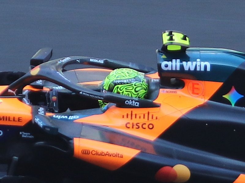 Photo of the Lando Norris 2026 season helmet